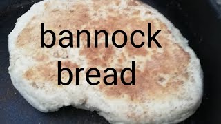 Campfire cooking  Making Bannock Bushcraft skills  Damper bread  Bread [upl. by Assecnirp]