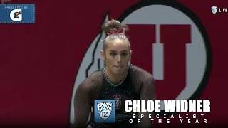 Stanfords Chloe Widner named Pac12 Specialist of the Year presented by Gatorade [upl. by Sheff265]