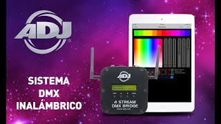 Sistema DMX Inalámbrico WiFly de ADJ [upl. by Netnerb]