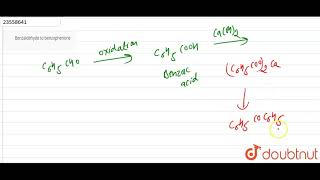 Benzaldehyde to benzophenone [upl. by Emersen]