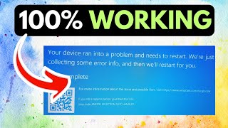 KMode Exception not handled error in Windows 11 SOLVED [upl. by Nnairam]