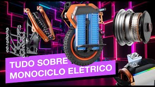 Tudo o que você precisa saber sobre monociclos elétricos  bateria placa motor suspensão e mais [upl. by Ahsiadal]