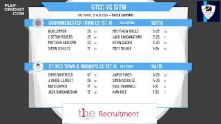 Godmanchester Town CC 1st XI v St Ives Town amp Warboys CC 1st XI [upl. by Anerol]