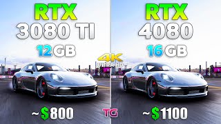 RTX 3080 Ti vs RTX 4080  Test in 10 Games [upl. by Louanna]