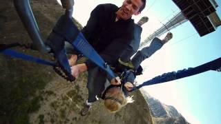 Nevis Swing Worlds Biggest Swing Queenstown New Zealand  Old Promo Video  AJ Hackett Bungy NZ [upl. by Cowey]