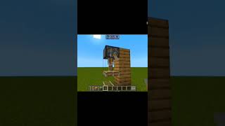 Tutorial for Floating Minecraft rail built minecraft gaming shorts [upl. by Constantino]