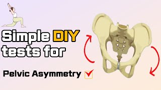 Want to check which side your pelvis is rotated to Simple tests for Pelvic rotationShiftHeight [upl. by Sonia]