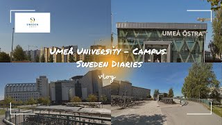 Umeå University  Campus  Sweden Diaries [upl. by Algie251]