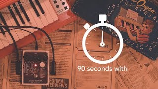 90 Seconds With Electro Harmonix C9 [upl. by Dagny]