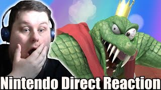 King K Rool Smash Ultimate Reveal Reaction [upl. by Shipman906]