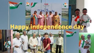 Hamari Society ka Independence Day Celebration 🎊🇮🇳Happy Independence dayJai Hind [upl. by Horton842]