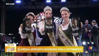 Blumenau apresenta novidades para a Oktoberfest 2024 [upl. by Doerrer]