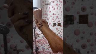 Shower 🚿 and post shower Routine shorts ytshorts youtube youtubeshorts trending viral video [upl. by Ahsitak]