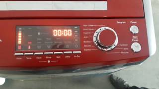 How to use ifb 65 kg top load fully automatic washing machine model TL65SDR65kg full demo [upl. by Nelson]