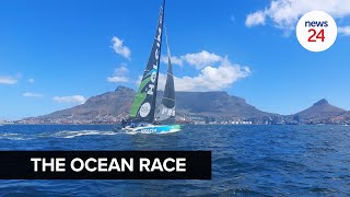 WATCH  The Ocean Race bids Cape Town farewell as yachts embark on 40day journey to Brazil [upl. by Byler813]