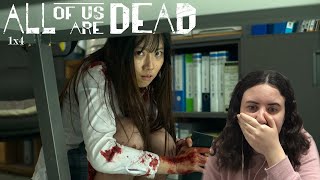 THINGS ARE GETTING TENSE  All of Us Are Dead  Season 1 episode 4 reaction 지금 우리 학교는 [upl. by Kos287]