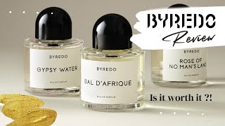 Reviewing 10 Byredo Perfumes  Niche perfume guide [upl. by Schofield]