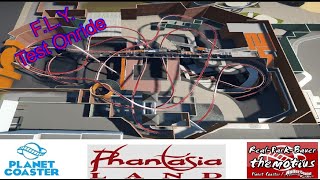 F LY Phantasialand  Test Onride mit Planet Coaster [upl. by Giusto]