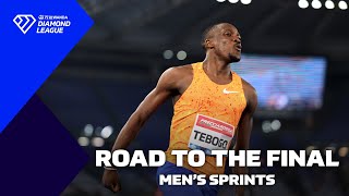 Road to the Final Mens Sprints  Wanda Diamond League [upl. by Suzie]