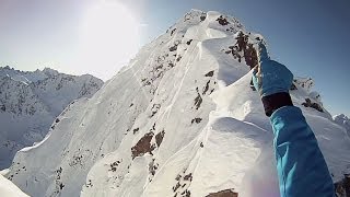 First Descent of Steepest Powder Line in Austria  Flo Orleys Extreme Diaries TEASER [upl. by Enirrok709]