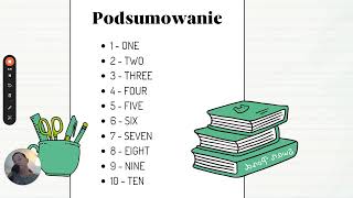 Angielski dla początkujących Cyfry od 1 do 10 po angielsku [upl. by Danni274]