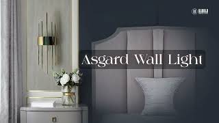 Asgard Wall Light  Luxury Wall Lighting for Modern amp Classy Home Interiors  Harold Electricals [upl. by Pharaoh]