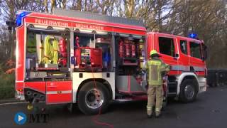 Verbranntes Essen löst Feuerwehreinsatz aus [upl. by Norehs]