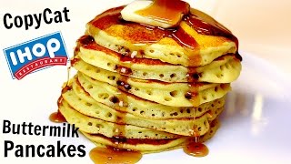 Copycat IHOP Buttermilk Pancakes Recipe [upl. by Olgnaed]