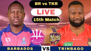 Live Barbados Royals vs Trinbago Knight Riders CPL BR vs TKR Live Match CPL 2024 [upl. by Chapa]