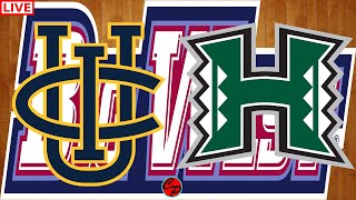 HAWAII vs UC IRVINE BIG WEST BASKETBALL LIVE GAME CAST amp CAHT [upl. by Millda263]