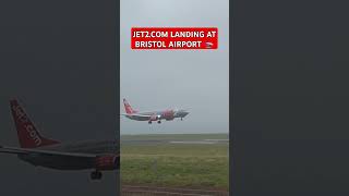 JET2 B737 LANDING AT BRISTOL AIRPORT🛬 [upl. by Plunkett]