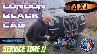 LONDON Black Cab LTI TX4 Euro6 Service Time [upl. by Allin]