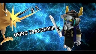 USING TRACKER Roblox Pokemon Go [upl. by Godwin]