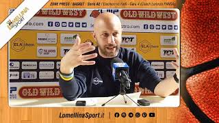 🏀 ZONE PRESS  BASKET  Serie A2  Elachem vs Forlì  Gara 4 Coach Lorenzo PANSA [upl. by Sonstrom]