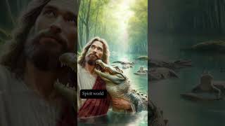 Jesus and alligator jesus alligator respect short [upl. by Oly]