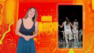 ¡La increíble jugada de Sabrina Ionescu [upl. by Ettenav]