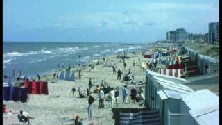 Belgische stranden beaches 1967 Zeebrugge Oostende [upl. by Lael97]