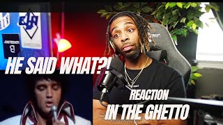 First Time Hearing  In The Ghetto Elvis Presley  Reaction [upl. by Noby]