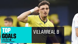 ¡Los 10 MEJORES GOLES del VILLARREAL B en LALIGA HYPERMOTION 202324 [upl. by Ferrel]