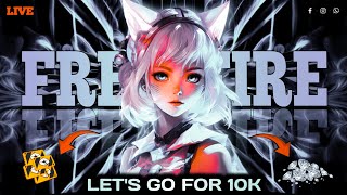 🔴LIVELets Go For 10k😍 FreeFire Live With Nobara💖Guild Test Live freefirelive livestream [upl. by Nadia179]