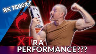 Overclocking Undervolting amp Benchmarking the AMD Radeon RX 7800XT Sapphire Pure GPU Review💪 [upl. by Lynnea313]