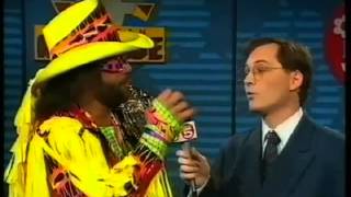 Macho Man Randy Savage Promo on Shawn Michaels 04141992 [upl. by Doomham113]