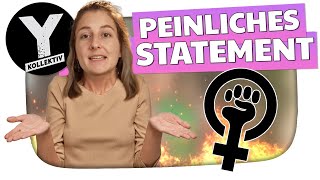 YKOLLEKTIVs PEINLICHES STATEMENT zur ANTIFEMINISMUS REPORTAGE  Kuchen Talks 874 [upl. by Aniz162]