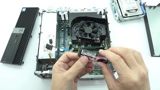 How to install NVMe SSD on Dell Optiplex 7040 [upl. by Lance600]