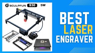 Best Laser Engraver  SCULPFUN S30 Laser Engraver with Honeycomb on Aliexpress [upl. by Kopp145]