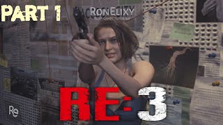 JILLS FIRST ENCOUNTER WITH NEMESIS  RE3 Remake Walkthrough  PART 1 [upl. by Thayne]