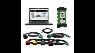 JPRO DLA20 Diesel Truck Diagnostic Service Scanner Tool Latest 2023 V1 Adapter Kit amp Laptop [upl. by Ais]