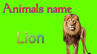 Lion ko hindi mein kya bolate hain  Lion meaning in hindi  Lion  शेर  Spelling [upl. by Ramedlav787]