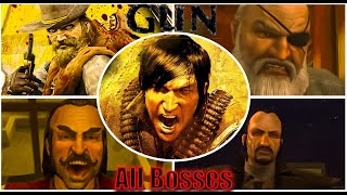 Gun  All Boss Fights  Insane difficulty [upl. by Aynatal]