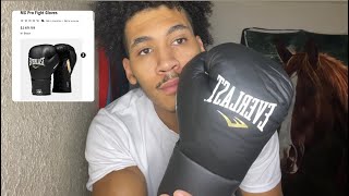 Everlast MX Boxing Gloves unboxing [upl. by Redleh]